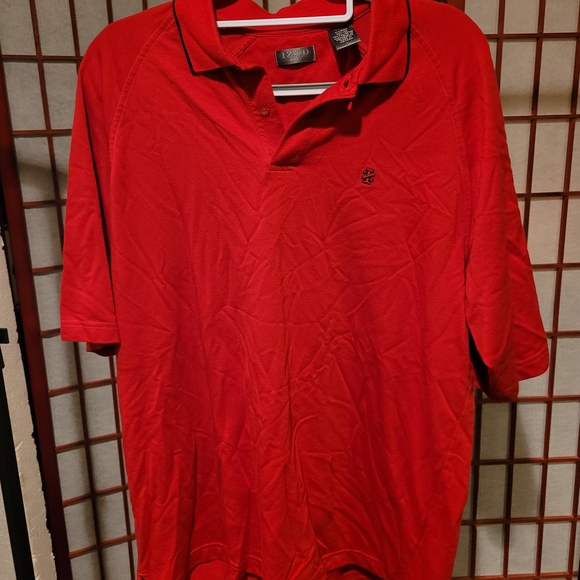 Izod Vibrant Red Polo Shirt - Picture 1 of 6